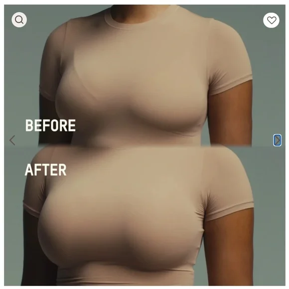 Skims Ultimate Push Up Plunge Bra‎ CLAY size 42C NWT - Picture 2 of 5